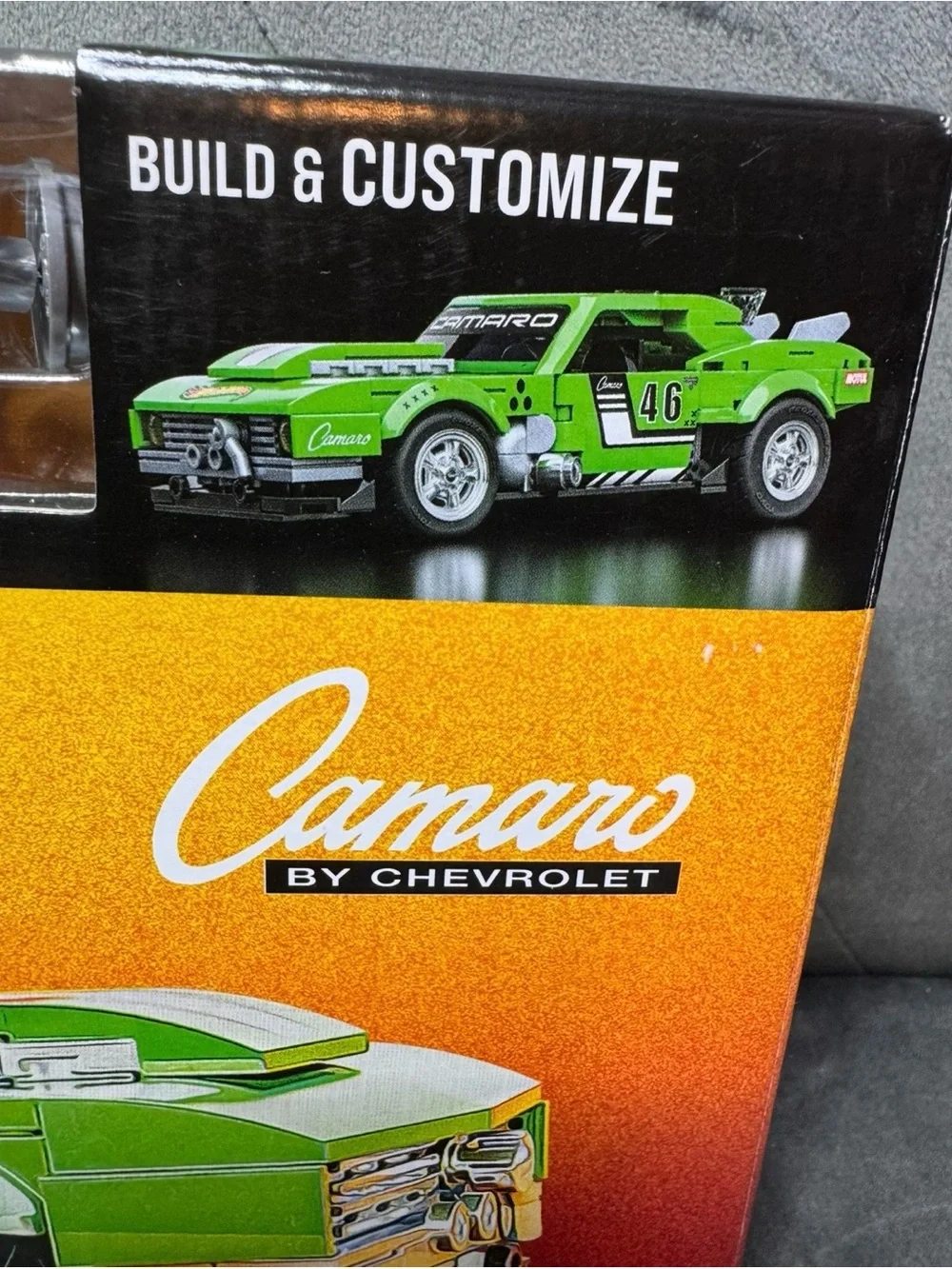 Mattel Brick Shop Hot Wheels Custom ’68 Camaro Building Set